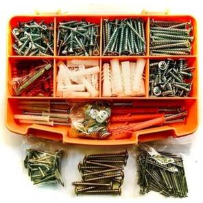 550 Parça Vida/dübel/çivi/pul Seti