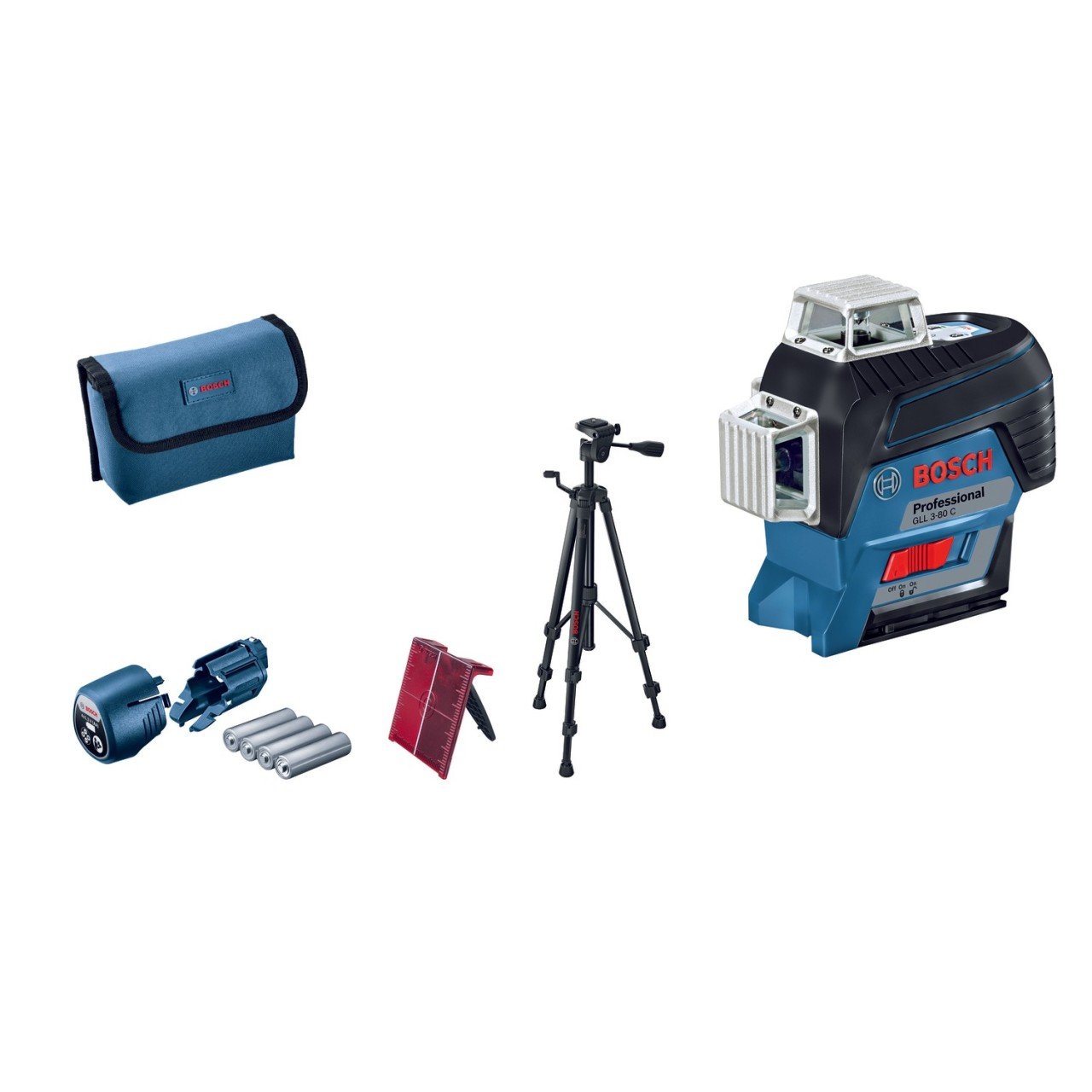 Bosch Gll 3-80 C + Bt 150 (Karton Kit) Hizalama