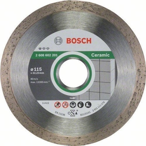 Bosch Standard For Ceramic 115 Mm Seramik Kesme Diski
