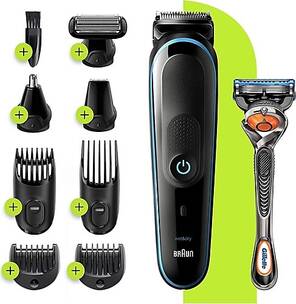 Braun MGK5280 + Gillette Fusion5 ProGlide 9'u 1 Arada Erkek Bakım Seti