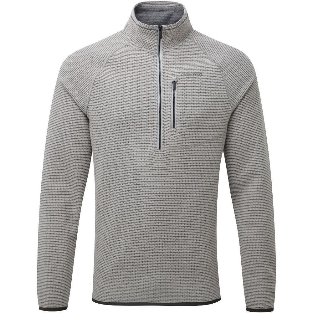 Craghoppers Liston Erkek Yarım Fermuar Polar-GRİ