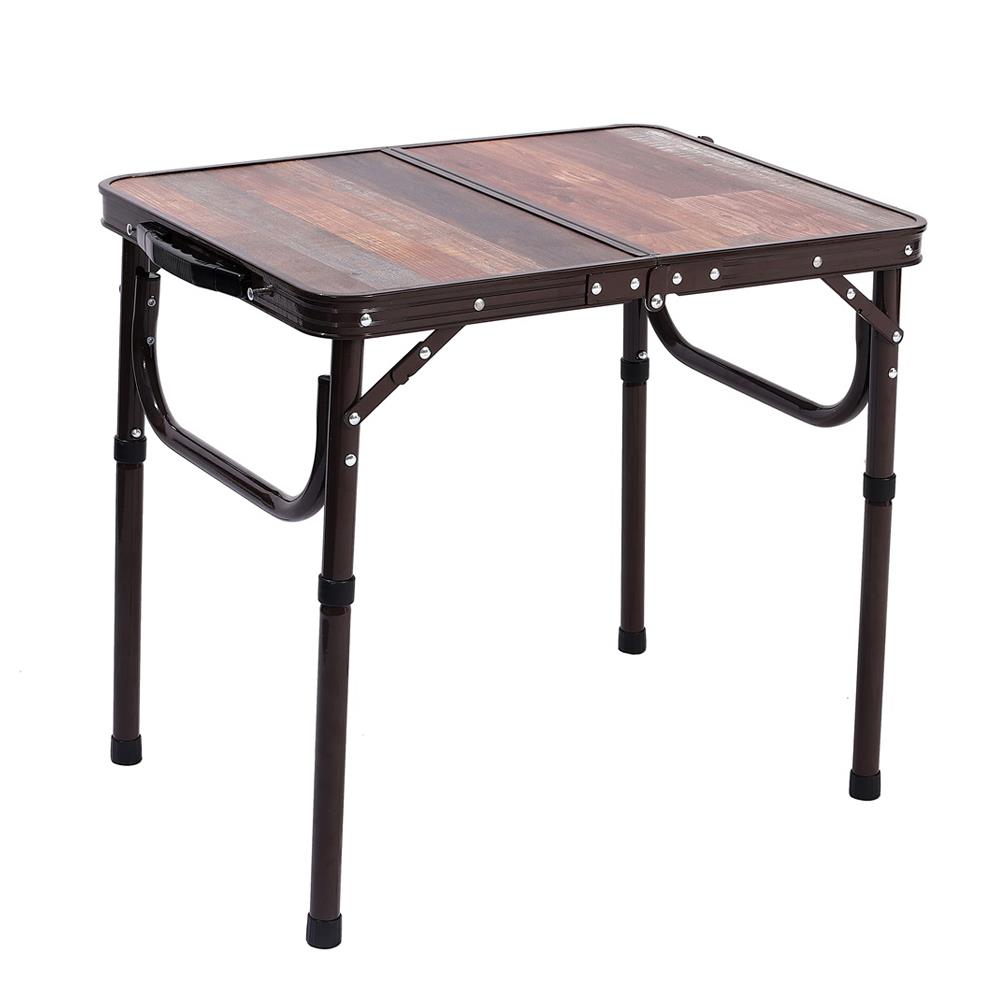 FreeCamp 8812-C6045 Katlanır Masa-KAHVERENGİ