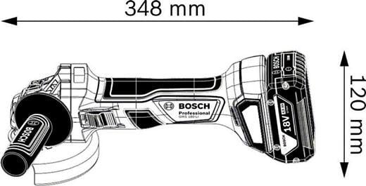Bosch GWS 180-LI Tek Akülü Taşlama 4 Ah