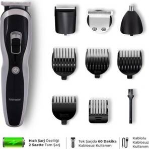 Goldmaster GM-8147 Quick 9 In 1 Erkek Bakım Seti