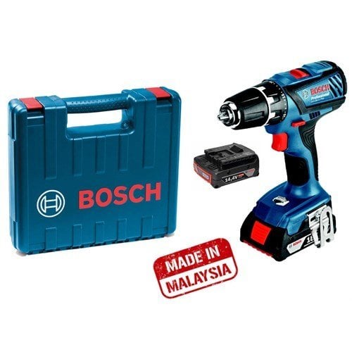 Bosch GSR 18-2-LI Plus Akülü Delme Vidalama Plastik Çantalı 2 x 2,0 Ah