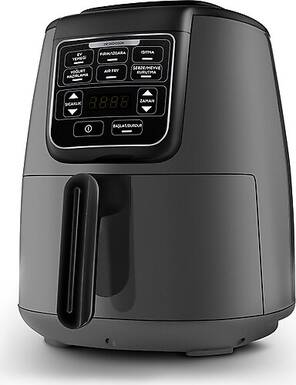 Karaca Air Pro Cook XL 2 in 1 Konuşan Airfryer Space Gray