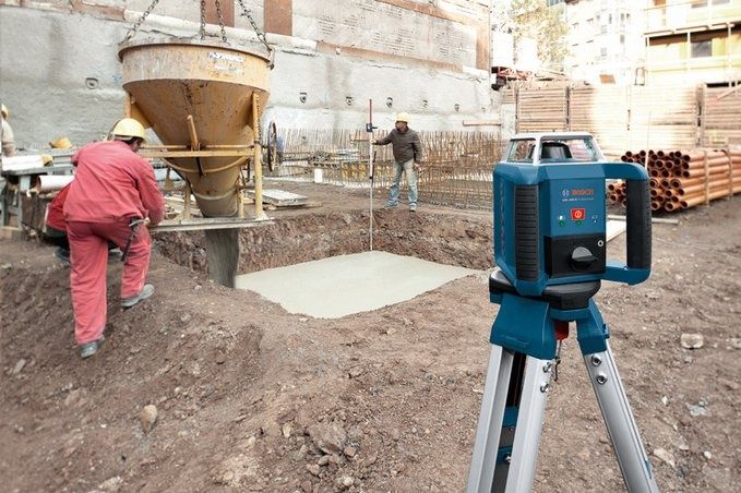 Bosch GRL 400 H Açık Alan Kullanımı İçin Rotasyon Lazeri