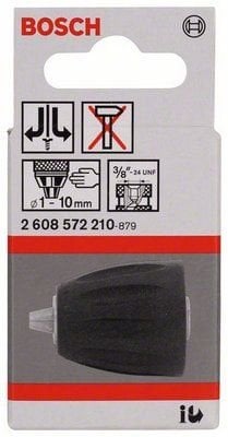 BOSCH SUPRA MANDREN 1-10 MM-3/8''-24