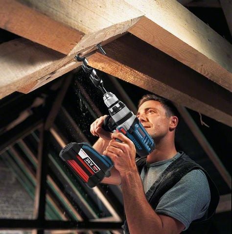 Bosch GSB 36 VE-2-LI Çift Akülü Darbeli Vidalama