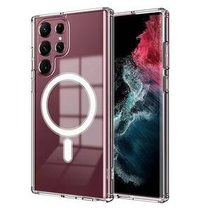 Samsung Galaxy S23 Ultra Kılıf Zore Tacsafe Wireless Kapak