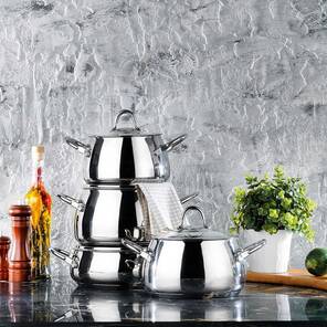Schafer Trendy 8 Parça Inox Çelik Tencere Seti