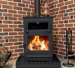 Soba Fırınlı Lüks Şömine