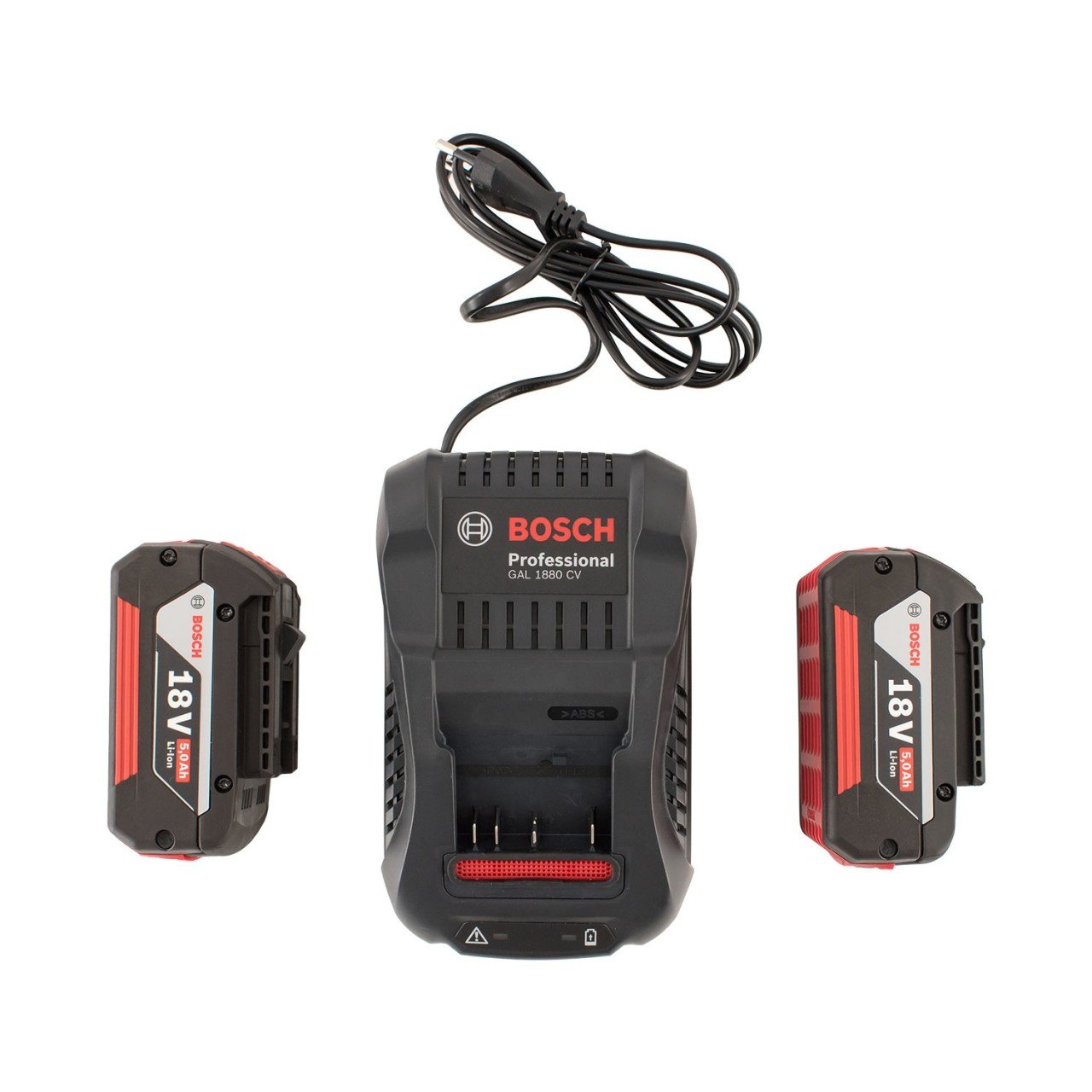 Bosch Profesionel Akü Seti 18V GAL 1880 CV + 2x GBA 18V 5.0Ah