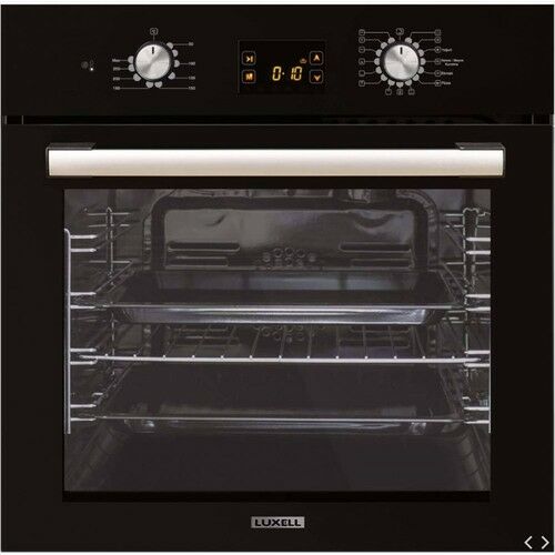 Luxell Opal Siyah Ankastre Set