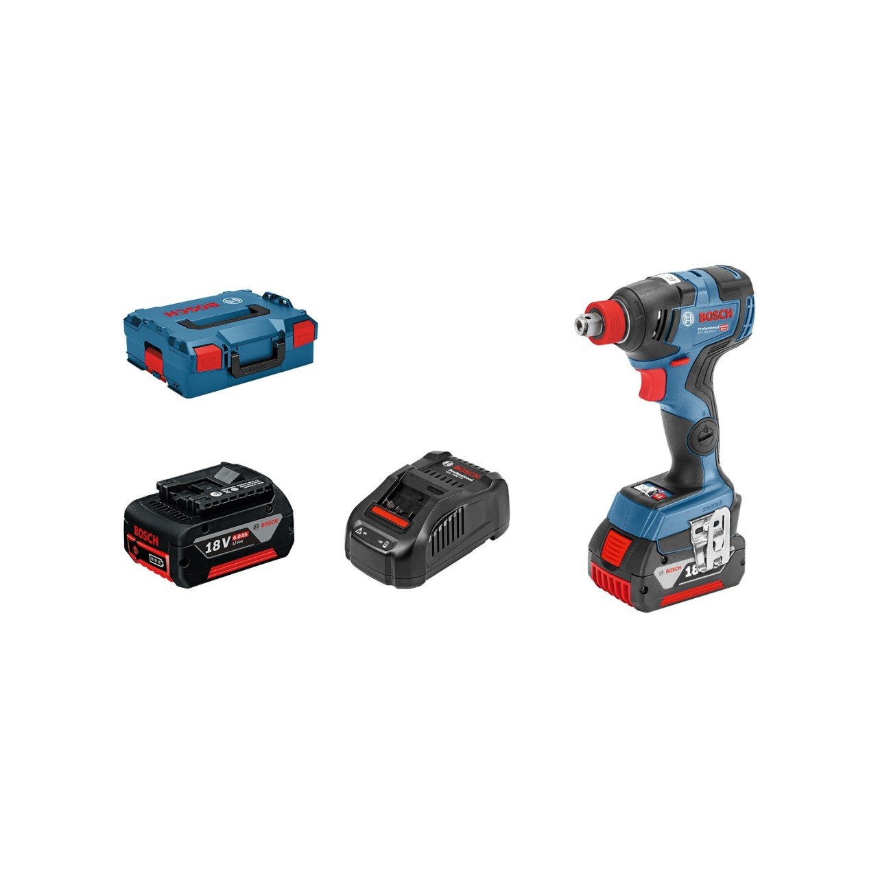 Bosch GDX 18V-200 C 5 Ah Çift Akülü Somun Sıkma Makinesi