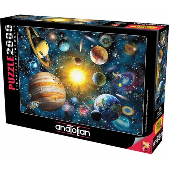 Anatolian 2000 Parçalık Puzzle / Güneş Sistemi 