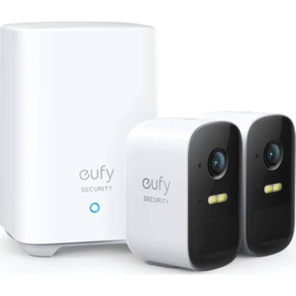 ANKER Eufy Security Eufycam 2C Kablosuz Akıllı Güvenlik ve Kamera Sistemi 2 Kamera 1 Ana Ünite Kiti