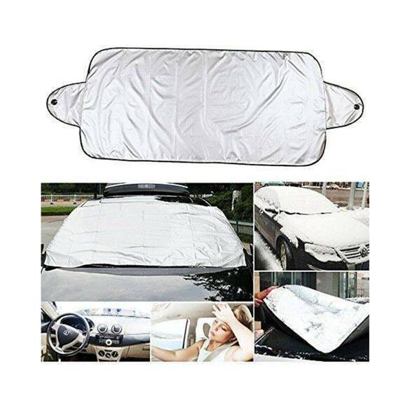 Araba Ön Cam Güneş Buz Kar Koruyucu Dış Branda Oto Ön Cam Koruyucu Dış Örtü