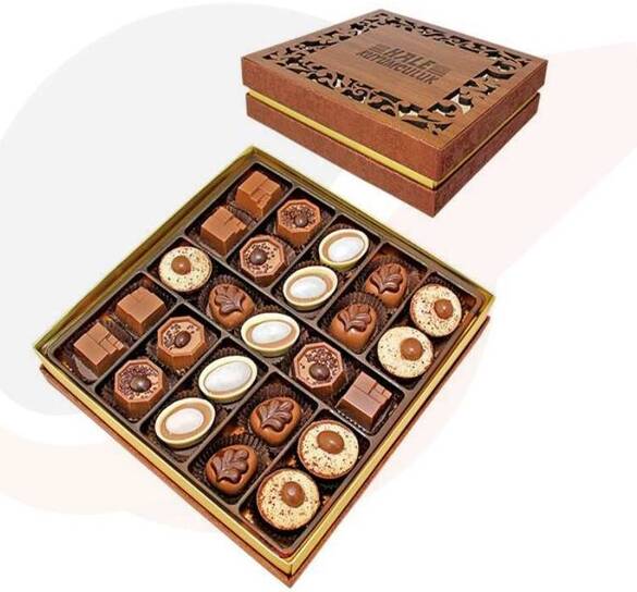 Baskılı Kutulu Çikolata