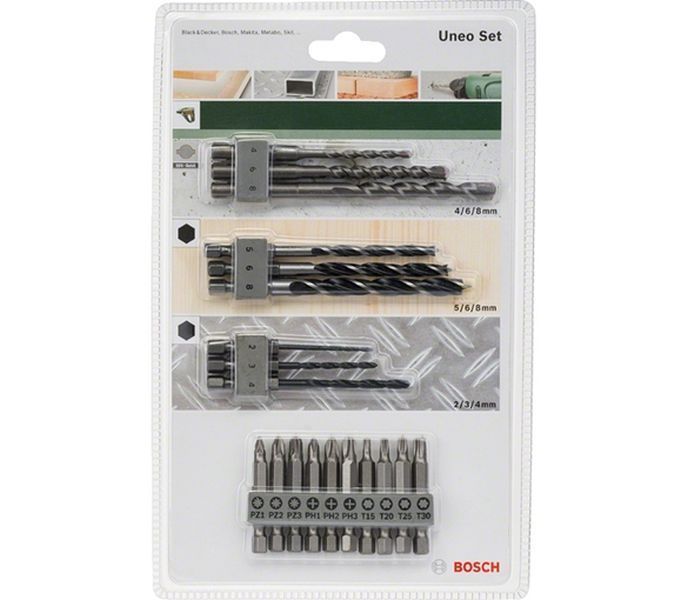 BOSCH UNEO 19 PARÇA KARIŞIK SET