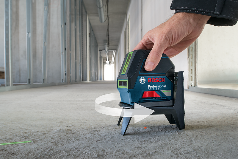 Bosch GCL 2-15 G + RM 1 + BM 3 Professional Kombi lazer