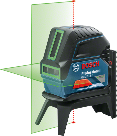 Bosch GCL 2-15 G + RM 1 + BM 3 Professional Kombi lazer