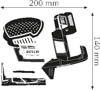 Bosch GSS 18V-10 Akülü Eksantrik Zımpara L-Boxx Çantalı 2 x 5,0 Ah
