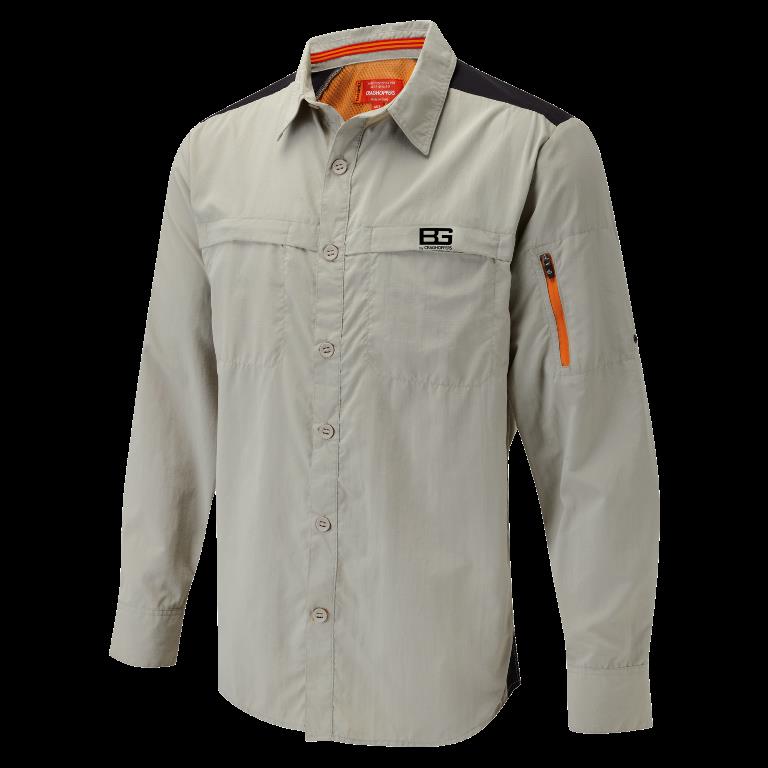 Craghoppers BG Treck LS Erkek Outdoor Gömlek-BEJ