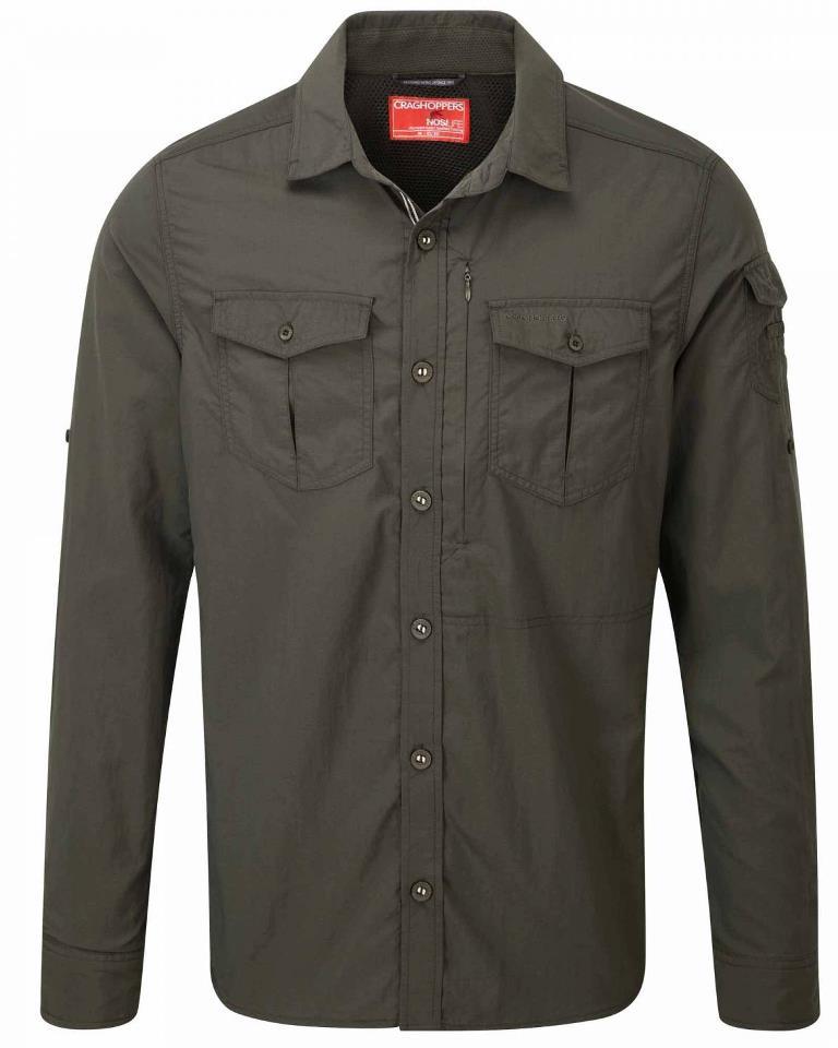 Craghoppers Nosilife Adventure Erkek Gömlek-HAKİ