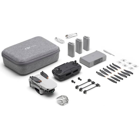 DJI Mini SE Fly More Combo 31 Dk Uçuş 2.7K Kameralı Drone (3 batarya) (DJI Türkiye Garantili)