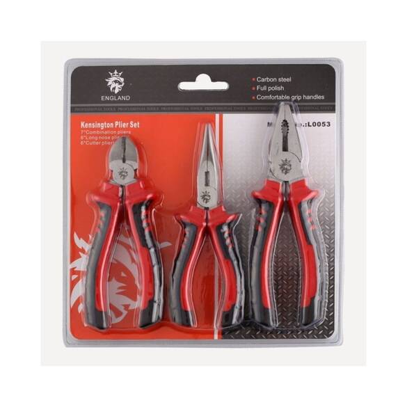 ENGLAND Pense Seti 3'lü Pense, Kargaburun, Yan Keski