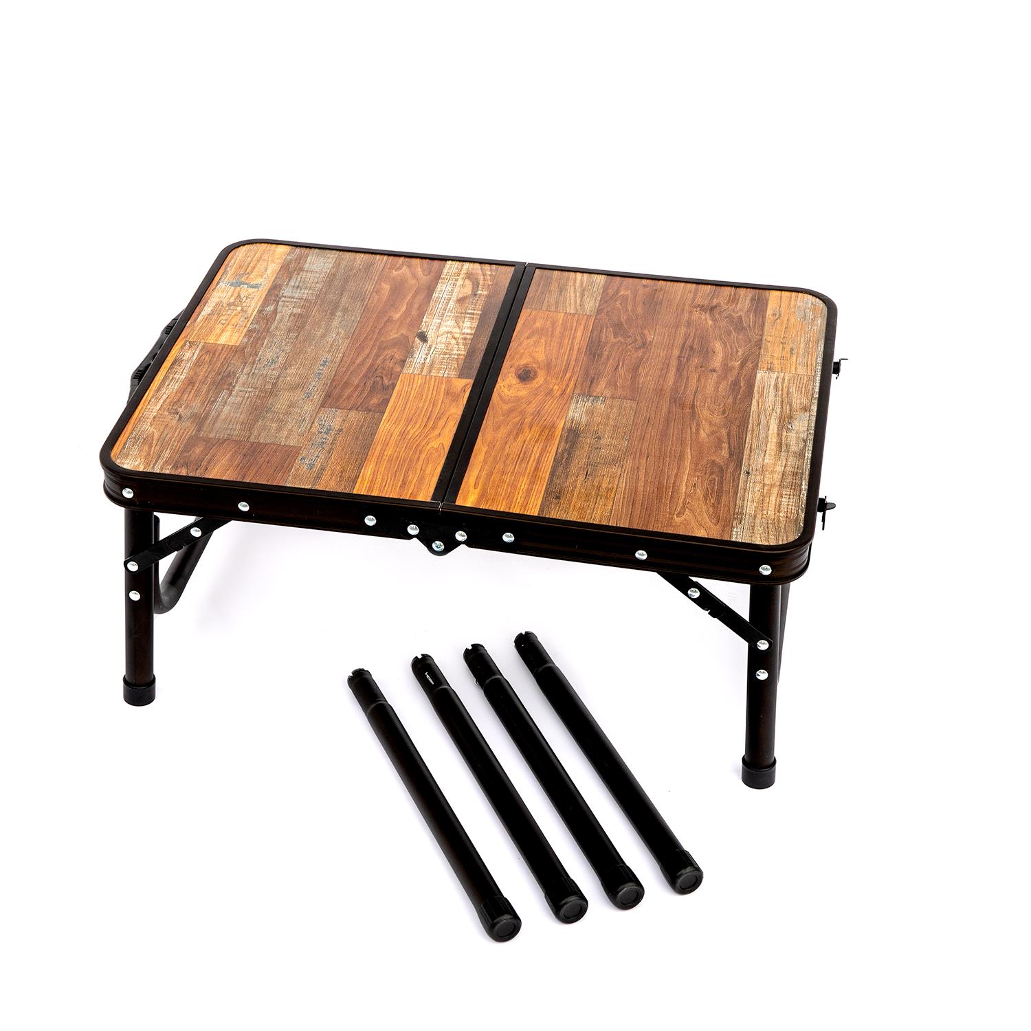 FreeCamp 8812-C6045 Katlanır Masa-KAHVERENGİ