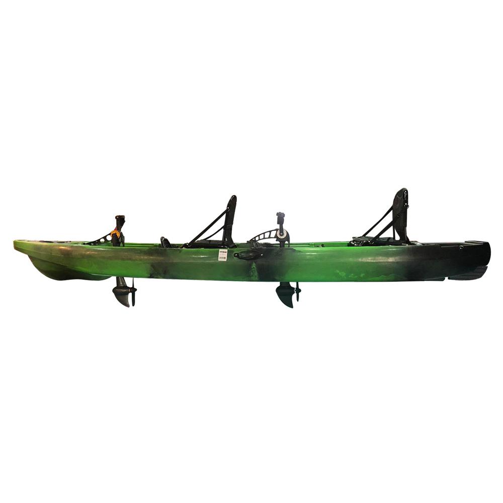 FreeCamp Double Pedallı Kano-YEŞİL-SİYAH