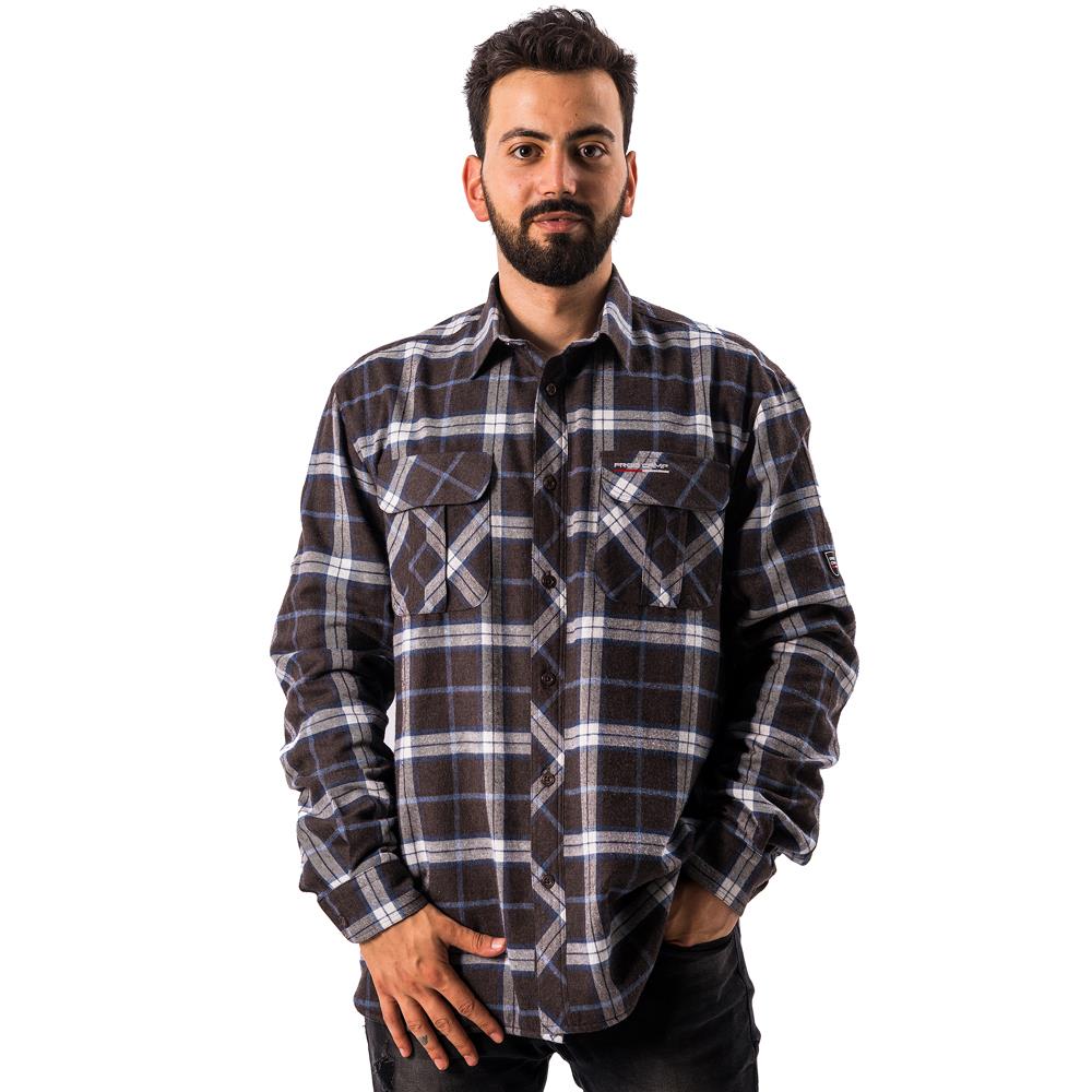 FreeCamp Knit Man Fleece Shirt Gömlek-KAHVERENGİ