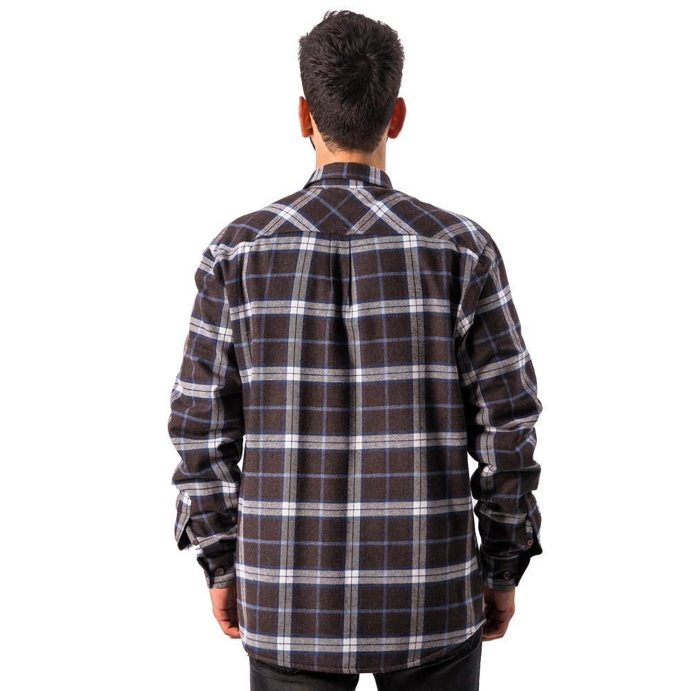 FreeCamp Knit Man Fleece Shirt Gömlek-KAHVERENGİ