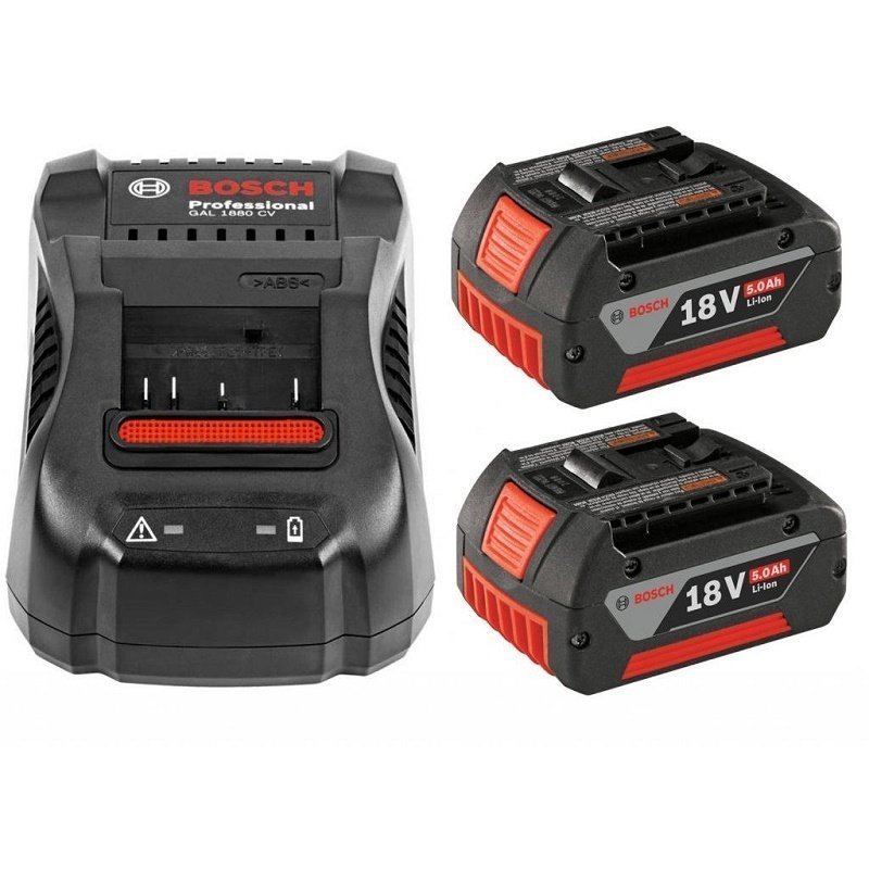 Bosch GBH 180-LI Çift Akülü Darbeli Delme Vidalama+BOSCH 2x 18 V 5,0 AH AKÜ GAL 1880 CV ŞARJ CİHAZI