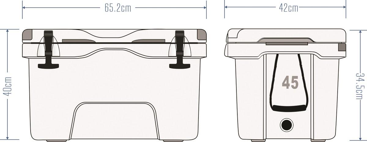 Icepeak Aden Buzluk 45 Litre