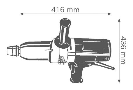 Bosch GDS 24 Darbeli Somun Sıkma