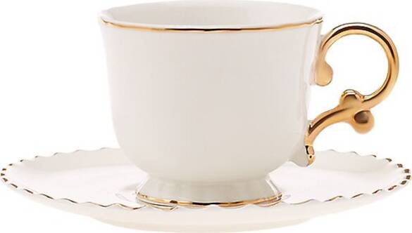 Karaca Elegant 6 Kişilik Kahve Fincan Takımı 80 ml