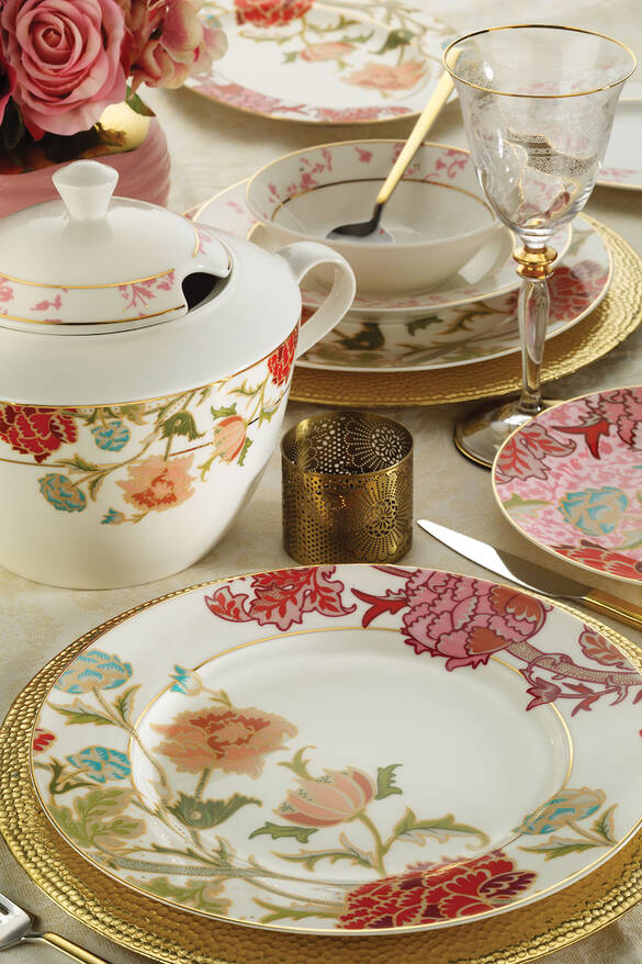 Kütahya Porselen Bone Kalipso 68 Parça 12 Kişilik Yemek Takımı 10256