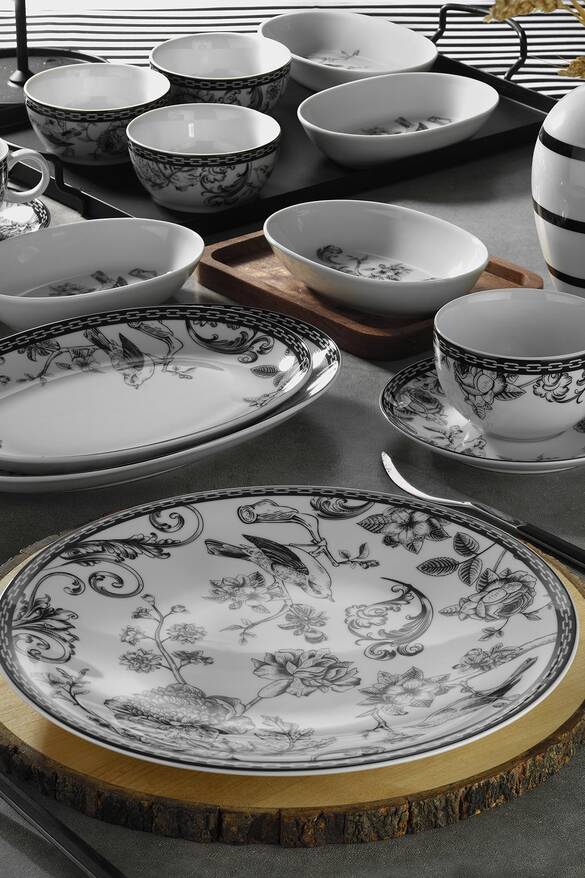 Kütahya Porselen Zeugma 28 Parça 6 Kişilik Kahvaltı Takımı 939012