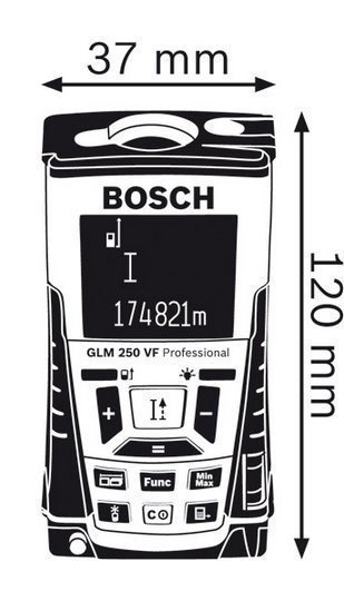 Bosch GLM 250 VF + BT 150 TRİPOD Uzaklık Ölçer