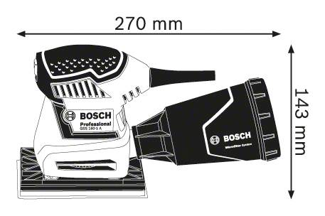 Bosch GSS 160 Multi Titreşimli Zımpara