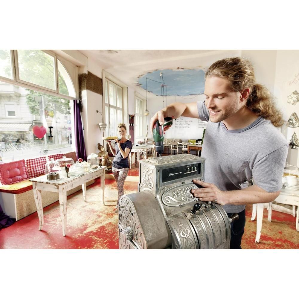 Bosch IXO V Lİ-İON Akülü Vidalama +Full Set – eksantrik adaptör + köşe mandreni