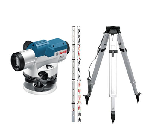 Bosch GOL 20 D (BS 160 TRİPOD + GR 500 MİRA Nivelman Hizalama Aleti
