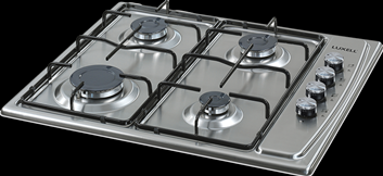 LUXELL LX-410 BF INOX DOĞALGAZLI  ANKASTRE OCAK