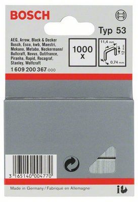 BOSCH ZIMBA TELİ TİP 53 11,4*0,74*12 MM