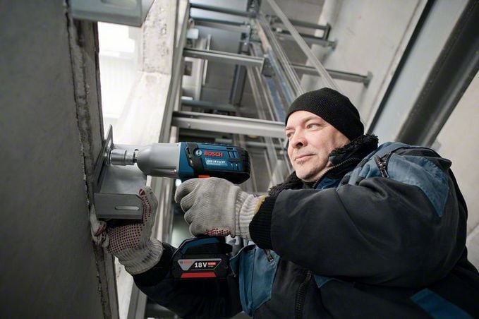 Bosch GDS 18 V-LI HT Akülü Somun Sıkma 2 x 4,0 Ah