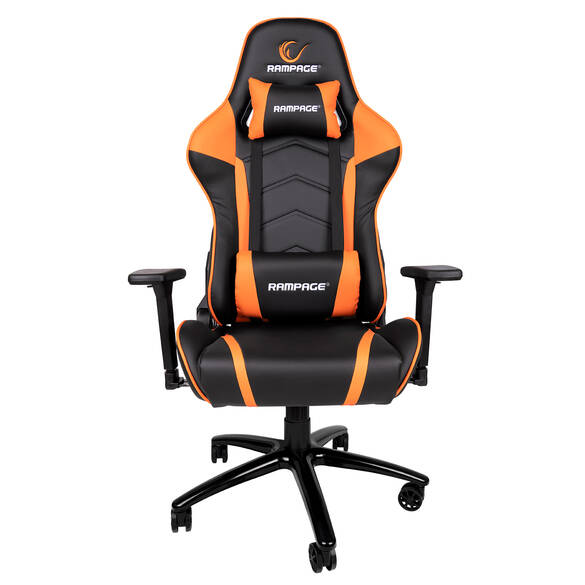 Rampage KL-R90 Knight Serisi Siyah/Turuncu Oyuncu Koltuğu