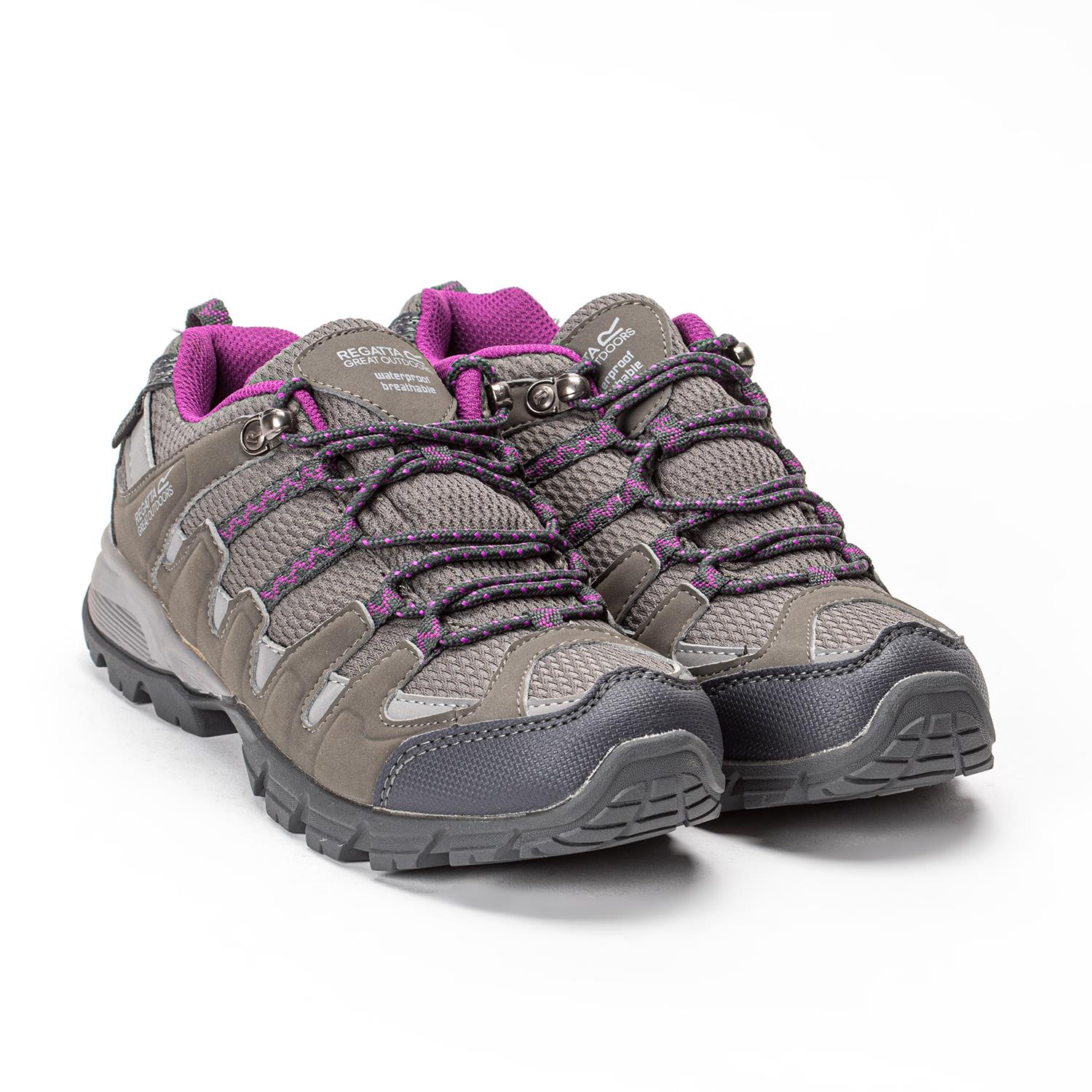 Regatta Lady Garsdale Low Trekking Kadın Ayakkabı-GRİ